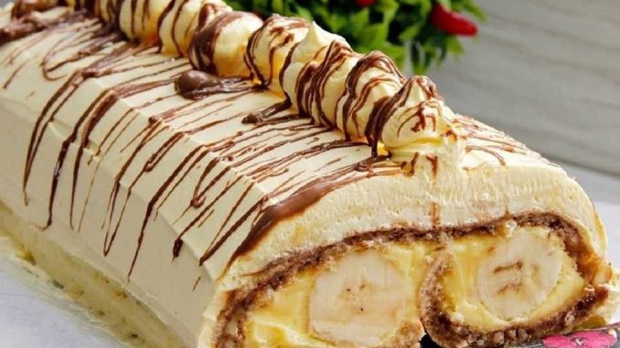 ROLAT SA BANANOM: Savršeno ukusan recept sa pudingom i orasima – DOMACI ...